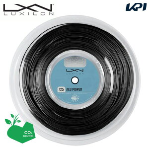 �ySDGs�v���W�F�N�g�z���L�V���� LUXILON �e�j�X�K�b�g�E�X�g�����O �A���p���[ �u���b�N 125 200m���[�� ALU POWER 125 REEL BLACK 125 WR8307001125