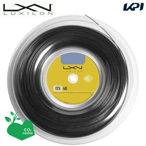 �ySDGs�v���W�F�N�g�z���L�V���� LUXILON �e�j�X�K�b�g�E�X�g�����O 4G BLACK 125 200m���[�� REEL BLACK 125 WR8308301125