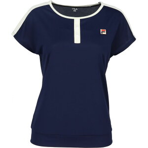 【上下セット】フィラ FILA テニスウェア レディース ゲームシャツ×ラップショートパンツ EL0037-EL0039 2025SS
