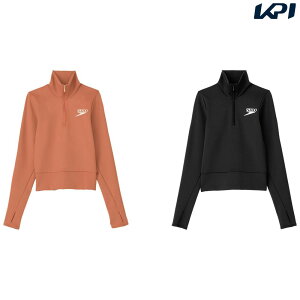 �X�s�[�h Speedo ���j�E�F�A ���f�B�[�X MC L/S ZIP TOP SFW72470 2024FW