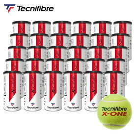 【365日出荷】「あす楽対応」テクニファイバー Tecnifibre テニスボール X-ONE（エックスワン）2個入 1箱（30缶/60球）TBA2XE1　ITF／JTA 公認球 『即日出荷』