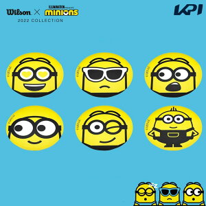 �w�����o�ׁx�E�C���\�� Wilson �e�j�X�R�[�g�p�i MINIONS MARKER SPOTS �~�j�I���Y �}�[�J�[�X�|�b�g WR8414001001�y�^�C���Z�[���z