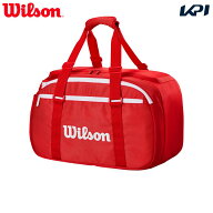 ウイルソン Wilson テニスバッグ・ケース SUPER TOUR RED SMALL DUFFEL スーパーツアー ダッフル WR80370…