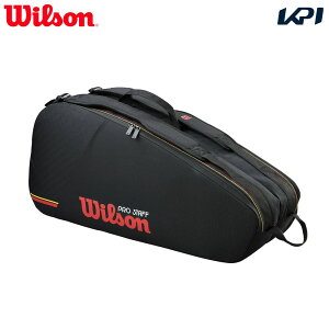 �w�����o�ׁx�E�C���\�� Wilson �e�j�X�o�b�O�E�P�[�X PRO STAFF CLASSIC 6PK RACKET BAG �v���X�^�b�t�N���V�b�N ���P�b�g�o�b�O WR8051801001