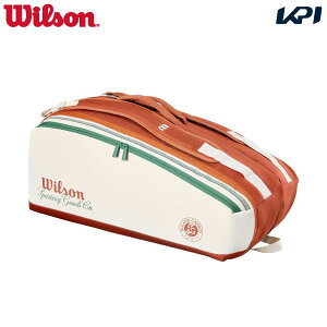 �E�C���\�� Wilson �e�j�X�o�b�O�E�P�[�X ROLAND GARROS 2026 9PK RACKET BAG Cream ���[�����M�����X ���P�b�g�o�b�O WR8052801001