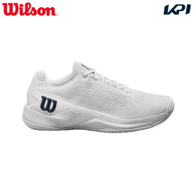 「あす楽対応」ウイルソン Wilson テニスシューズ レディース RUSH PRO 4.0 W Wh/Wh/Navy ラッシュプロ 4.0 WRS332660 2024SS『即日出荷』