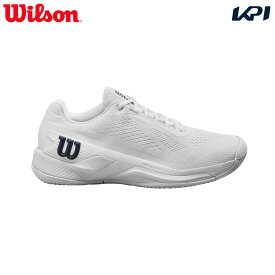 ウイルソン Wilson テニスシューズ レディース RUSH PRO 4.0 W Wh/Wh/Navy ラッシュプロ 4.0 WRS332660 2024SS