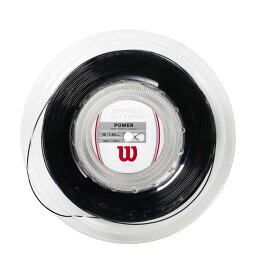 「あす楽対応」ウイルソン Wilson テニスガット・ストリング SYNTHETIC GUT POWER 16 REEL BK シンセティックガット パワー 16 200mロール WRZ905200『即日出荷』