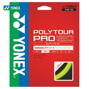 YONEX(���l�b�N�X)�uPOLY TOUR PRO 120�i�|���c�A�[�v��120�j PTGP120�v�d���e�j�X�X�g�����O�i�K�b�g�j�yprospo�z