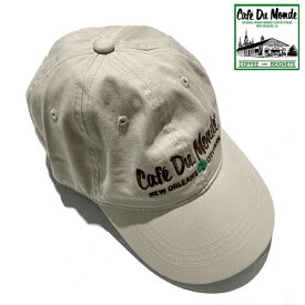 Cafe Du Monde City Park Oak Hat　オリジナルロゴキャップ 【cdm004-beige】nqm