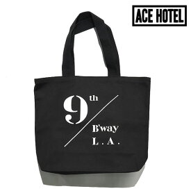ACE HOTEL LOSANGELS DOWNTOWN　エースホテル ロサンゼルスダウンタウン マーケットトートバッグ 【ace001-blk】