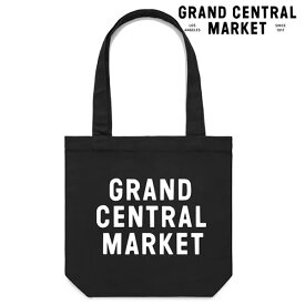 Grand Central Market　グランドセントラルマーケット マーケットトートバッグ 【gcm001-blk】