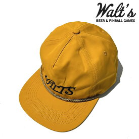 【正規品】Walt's Bar All Conditions Cap　ワルツ バー ロゴ オールコンディションキャップ トラッカーハット【walt005-ylw】swqnm