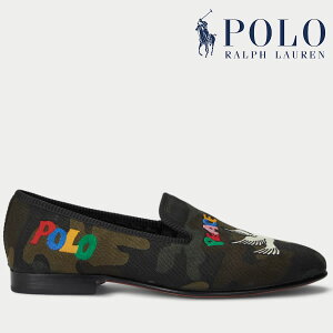 【正規品】Polo Ralph Lauren Paxton Peace Love Polo Camo Slipper ラルフローレン カモ スリッパー シューズ 【97205-camo】mnqs