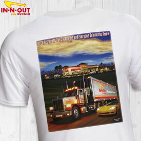 In-N-Out Burger　2006 BEHIND THE SCENES　インアンドアウトバーガー オリジナルプリントTシャツ【sku118-wht】【お取り寄せ商品】