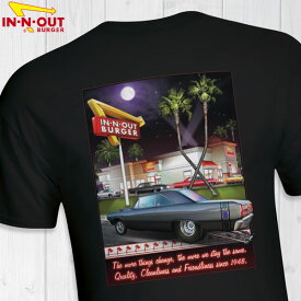 In-N-Out Burger　2011 STAYIN' THE SAME BLACK インアンドアウトバーガー オリジナルプリントTシャツ【sku129-blk】【お取り寄せ商品】