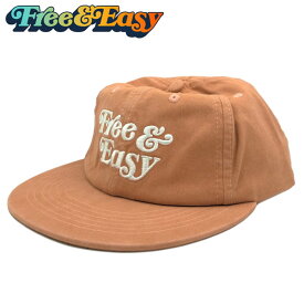 Free&Easy フリーアンドイージー Washed Hat キャップ【ht013-terra】【お取り寄せ商品】