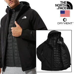 UEm[XEtFCX USAf T[{[ Xm[ gCNCCg WPbg THE NORTH FACE THERMOBALL SNOW TRICLIMATE JACKETy9657314652-blkzmnqs