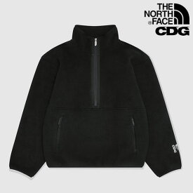 ザ・ノース・フェイス ノースフェイス TNF × CDG ノースドームウインドプルオーバーフリースTHE NORTH FACE X CDG NORTH DOME PULLOVER FLEECE【9764214126-blk】mnsq