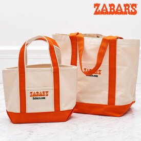 Zabar's Signature Canvas Tote Bag large　 ゼイバーズ シグネチャー キャンバス トートバッグ ラージ【b11004k】m
