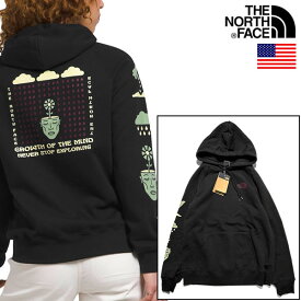【正規品】【USAモデル】The North Face Women's Brand Proud Hoodie ノースフェイス USAモデル レディース プルオーバーパーカー 【9657358241-blk】sqa