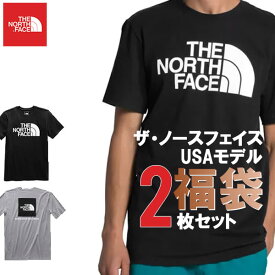 The North Face USAモデル ノースフェイス Tシャツ 2枚セット お楽しみ 福袋 本場カリフォルニアから【ad1414】q