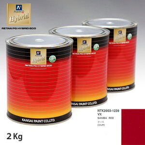 �֐��y�C���g �n�C�u���b�h ���F �q�����_�C VX SAMBA RED�@2kg�i��ߍρj