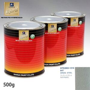 �֐��y�C���g �n�C�u���b�h ���F �t�B�A�b�g 647 GRIGIO STEEL 500g(��ߍ�)