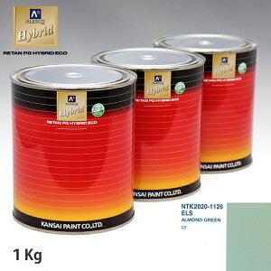 �֐��y�C���g �n�C�u���b�h ���F �V�g���G�� ELS ALMOND GREEN�@1kg�i��ߍρj