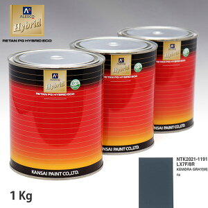 �֐��y�C���g �n�C�u���b�h ���F VOLKSWAGEN/AUDI LX7F/8R KEMORA GRAY(M)�@1kg�i��ߍρj