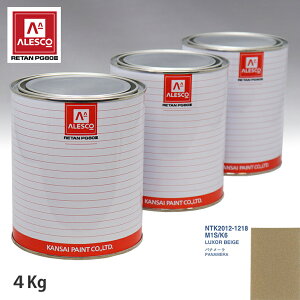 関西ペイント PG80 調色 ポルシェ M1S/K6 LUXOR BEIGE 4kg(原液)