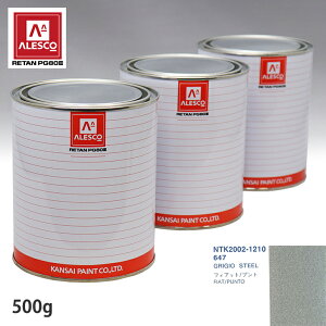 �֐��y�C���g PG80 ���F �t�B�A�b�g 647 GRIGIO STEEL 500g(���t)