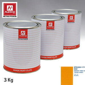 �֐��y�C���g PG80 ���F ���m�[ EQC ORANGE TONIC M ���t�J���[�x�[�X3kg ���t�p�[���x�[�X3kg �Z�b�g�i3�R�[�g�j �X�v���[�K�� �h�� �����ԓh�� �����ԗp�h�� �X�v���[�K���p�h�� �����ԃy�C���g