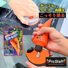 ガンコな油膜やウロコを根こそぎ除去！視界クリア!レインモンスター リセット A-75 (車 窓 フロントガラス コート クリーナー 窓ガラス 車の油膜取り 簡単 窓ガラスのウロコ取り 強力 プロ用 傷がつかない 鱗 ウロコ 油膜 被膜 下地 持続力 ガラス専用クリーナー)