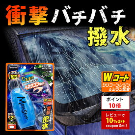 ガラス撥水剤 【新商品】 レインモンスター ストライカー プロスタッフ (車 窓 フロントガラス コート 撥水剤 超耐久 窓ガラス ウィンドウ コーティング レインブレイド フロントガラス撥水 撥水コート フロントガラスコーティング ガラス撥水)【SG】