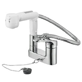 【当日発送・在庫あり】SANEIシングルスプレー混合栓（洗髪用）　K37100R-W　※沖縄、離島への発送は行っておりません。