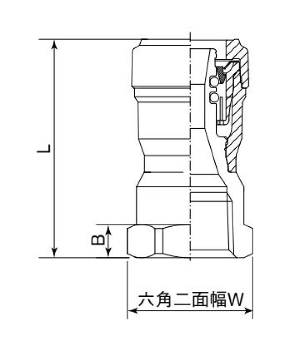 SEKISUI エスロカチットSメスSMMA13 13XRC1/2 50個＋2個 SMOA13G｜積水 