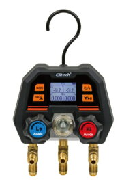 【在庫あり・当日発送】アサダ（Asada）デジタル Mini マニホールド MS-100（コードNo.AE100）冷媒140種類を1台で！！※沖縄、離島への発送は行っておりません。