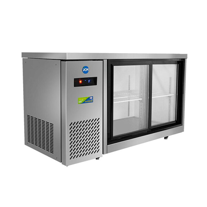 楽天市場】JCM ヨコ型冷蔵ショーケース JCMS-1245T 150L 1200×450×800 