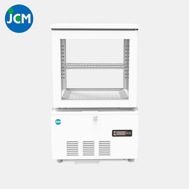 楽天市場】JCM 4面ガラス冷蔵ショーケース（片面扉）JCMS-41 39L 434  