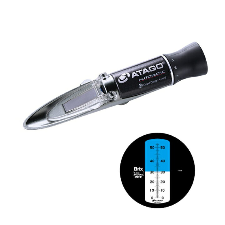 楽天市場】手持屈折計 MASTER-53T 自動温度補正機能付（水洗い不可  