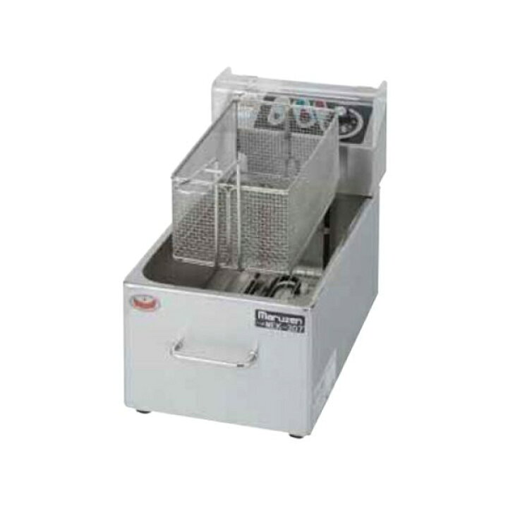 楽天市場】マルゼン 電気ミニフライヤー MEF-M8FT 卓上タイプ 1槽式 
