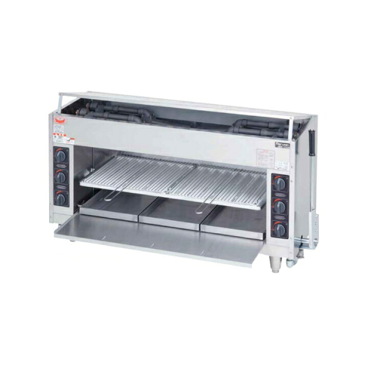 楽天市場】マルゼン 上火式焼物器 MGK-124UB スピードグリラー 