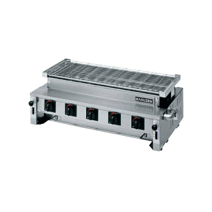 楽天市場】マルゼン 下火式焼物器 ≪炭焼き≫ GRILLER 熱板タイプ MGK 