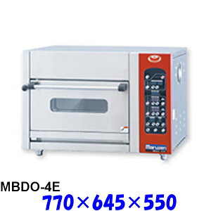 フジサワ・マルゼン ベーカーシェフ Mシリーズ ミニ・デッキオーブン MBDO-4E スタンダードタイプ 鉄板