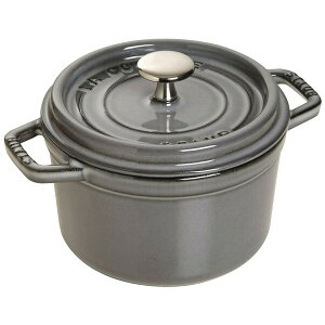 staub �X�g�E�u �s�R �R�R�b�g �� 14cm IH�Ή� �O���[