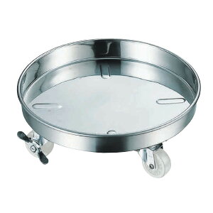 赤川器物製作所 AG 18-8 寸胴鍋 運搬用台車 45cm用 ナイロン製キャスター