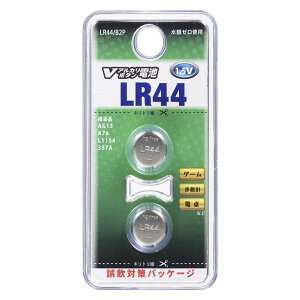 V�A���J���{�^���d�r LR44 2���� 1.5V OHM 07-9978 LR44B2P ���`�E�� �{�^�� �R�C���`�d�r ����[�� �y���[���֑��������z