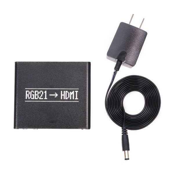 楽天市場】レトロコンバーターHD RGB21ピン-HDMI変換機 SFC・PS・SS