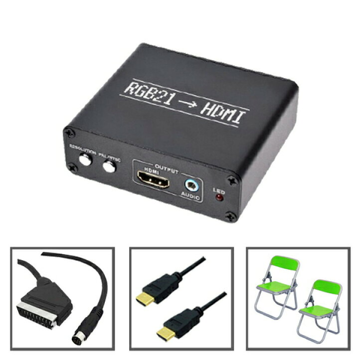 楽天市場】3Aカンパニー レトロコンバーターHD＋セガサターン用 RGB21 